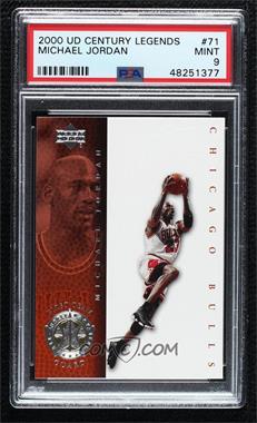 1999-00 Upper Deck NBA Legends - [Base] #71 - Michael Jordan [PSA 9 MINT]