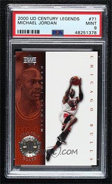 1999-00 Upper Deck NBA Legends - [Base] #71 - Michael Jordan [PSA 9 MINT]