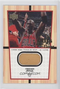 1999-00 Upper Deck NBA Legends - MJ's Final Floor - Jumbo #FF11 - Michael Jordan (1998 Finals MVP)