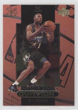 1999-00 Upper Deck Ovation - [Base] #31 - Ray Allen