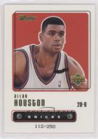 Allan Houston #/250