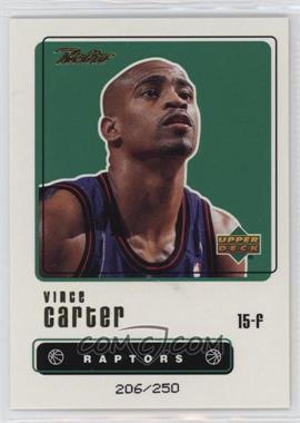 1999-00 Upper Deck Retro - [Base] - Gold #38 - Vince Carter /250