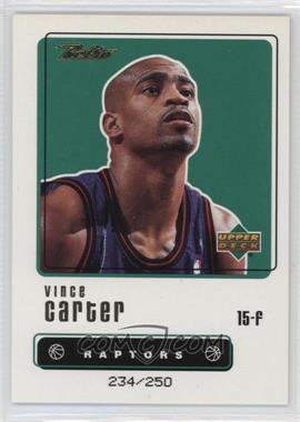 1999-00 Upper Deck Retro - [Base] - Gold #38 - Vince Carter /250