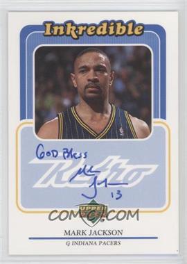 1999-00 Upper Deck Retro - Inkredible #MA - Mark Jackson