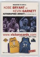 Kobe Bryant, Kevin Garnett [Good to VG‑EX]