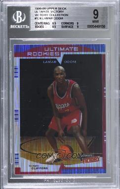 1999-00 Upper Deck Ultimate Victory - [Base] - Victory Collection #124 - Lamar Odom [BGS 9 MINT]