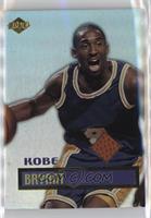 Kobe Bryant (Purple jersey, ball in right hand)