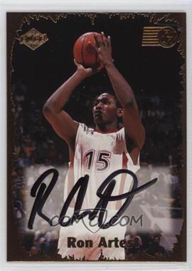 1999 Collector's Edge Rookie Rage - Pro Signatures #RR-1 - Ron Artest