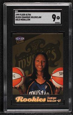 1999 Fleer Ultra WNBA - [Base] - Gold Medallion Edition #102G - Rookies - Chamique Holdsclaw [SGC 9 MINT]