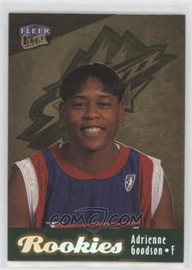 1999 Fleer Ultra WNBA - [Base] - Gold Medallion Edition #113G - Rookies - Adrienne Goodson