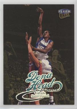1999 Fleer Ultra WNBA - [Base] - Gold Medallion Edition #26G - Dena Head