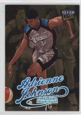 1999 Fleer Ultra WNBA - [Base] - Gold Medallion Edition #45G - Adrienne Johnson