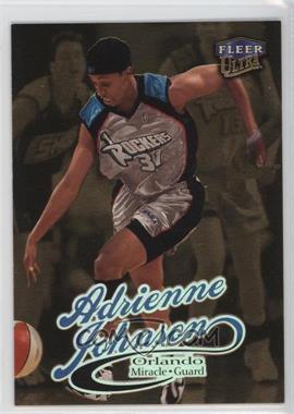 1999 Fleer Ultra WNBA - [Base] - Gold Medallion Edition #45G - Adrienne Johnson