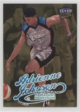 1999 Fleer Ultra WNBA - [Base] - Gold Medallion Edition #45G - Adrienne Johnson