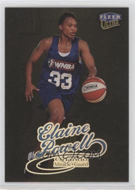 1999 Fleer Ultra WNBA - [Base] - Gold Medallion Edition #47G - Elaine Powell