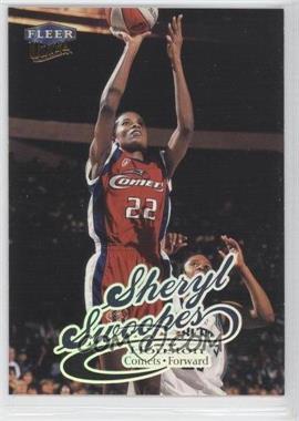 1999 Fleer Ultra WNBA - [Base] #1 - Sheryl Swoopes