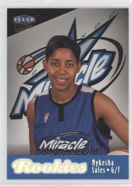 1999 Fleer Ultra WNBA - [Base] #104 - Rookies - Nykesha Sales