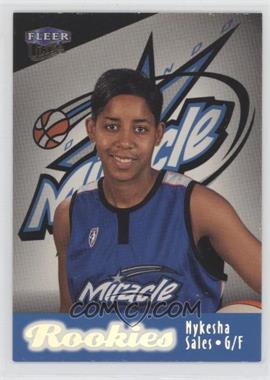 1999 Fleer Ultra WNBA - [Base] #104 - Rookies - Nykesha Sales