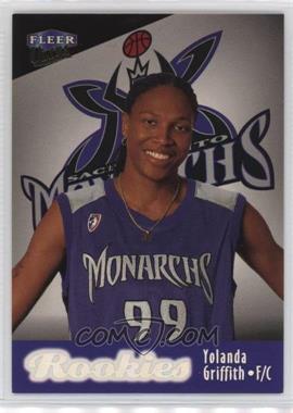 1999 Fleer Ultra WNBA - [Base] #106 - Rookies - Yolanda Griffith