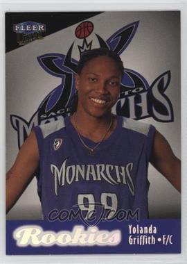 1999 Fleer Ultra WNBA - [Base] #106 - Rookies - Yolanda Griffith