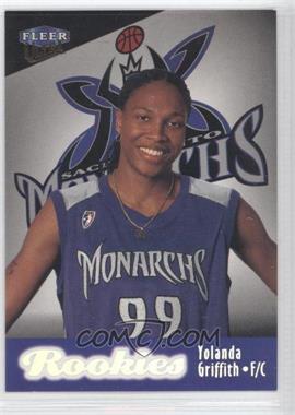 1999 Fleer Ultra WNBA - [Base] #106 - Rookies - Yolanda Griffith