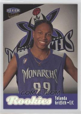 1999 Fleer Ultra WNBA - [Base] #106 - Rookies - Yolanda Griffith