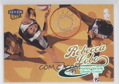 1999 Fleer Ultra WNBA - [Base] #39 - Rebecca Lobo