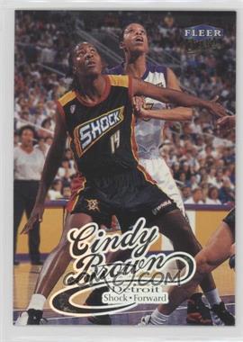 1999 Fleer Ultra WNBA - [Base] #87 - Cindy Brown