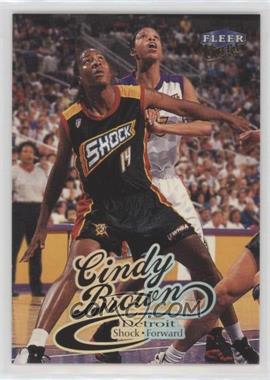 1999 Fleer Ultra WNBA - [Base] #87 - Cindy Brown