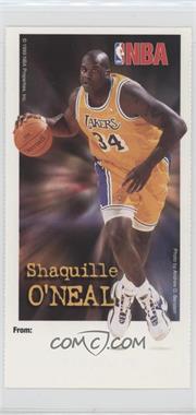 1999 Paper Magic NBA Valentines - [Base] #_SHON - Shaquille O'Neal