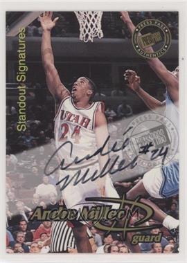 1999 Press Pass - Autographs - Gold #_ANMI - Andre Miller /100