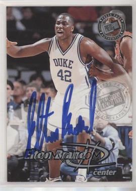 1999 Press Pass - Autographs #_ELBR - Elton Brand