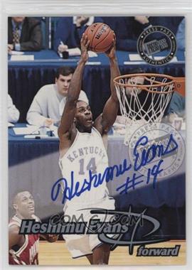 1999 Press Pass - Autographs #_HEEV - Heshimu Evans