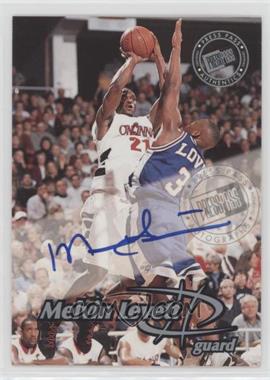 1999 Press Pass - Autographs #_MELE - Melvin Levett