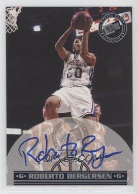 1999 Press Pass Authentics - Autographs #_ROBE - Roberto Bergersen