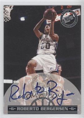 1999 Press Pass Authentics - Autographs #_ROBE - Roberto Bergersen