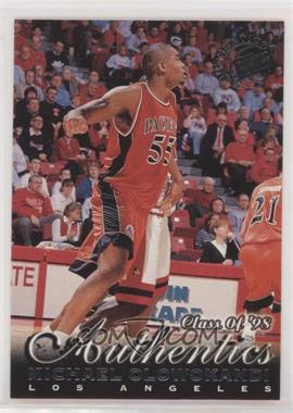 1999 Press Pass Authentics - [Base] - Hang Time #42 - Michael Olowokandi