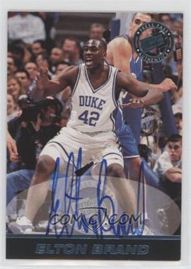 1999 Press Pass SE - Autographs - Blue #_ELBR - Elton Brand /500