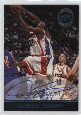 1999 Press Pass SE - Autographs - Blue #_JATE - Jason Terry /500