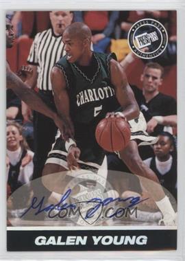 1999 Press Pass SE - Autographs - Silver #_GAYO - Galen Young /100