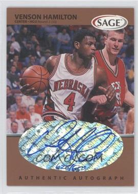 1999 Sage - Autographs - Bronze #A23 - Venson Hamilton /650