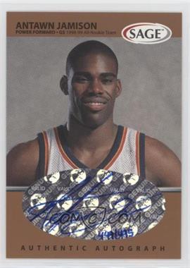 1999 Sage - Autographs - Bronze #A26 - Antawn Jamison /495