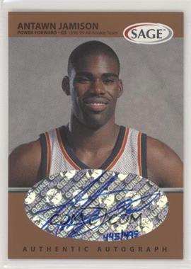 1999 Sage - Autographs - Bronze #A26 - Antawn Jamison /495