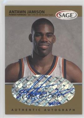 1999 Sage - Autographs - Gold #A26 - Antawn Jamison /150