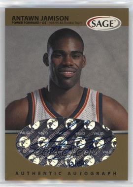 1999 Sage - Autographs - Gold #A26 - Antawn Jamison /150