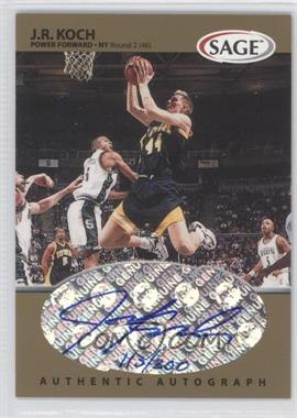 1999 Sage - Autographs - Gold #A28 - J.R. Koch /800