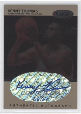 1999 Sage - Autographs - Platinum #A47 - Kenny Thomas /50