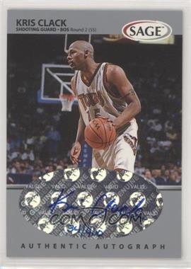 1999 Sage - Autographs - Silver #A13 - Kris Clack /400