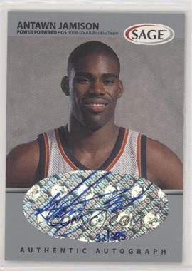 1999 Sage - Autographs - Silver #A26 - Antawn Jamison /295