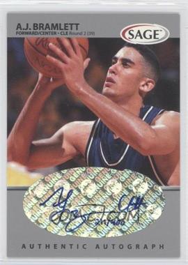 1999 Sage - Autographs - Silver #A8 - A.J. Bramlett /400